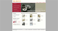 Desktop Screenshot of finelogistics.com